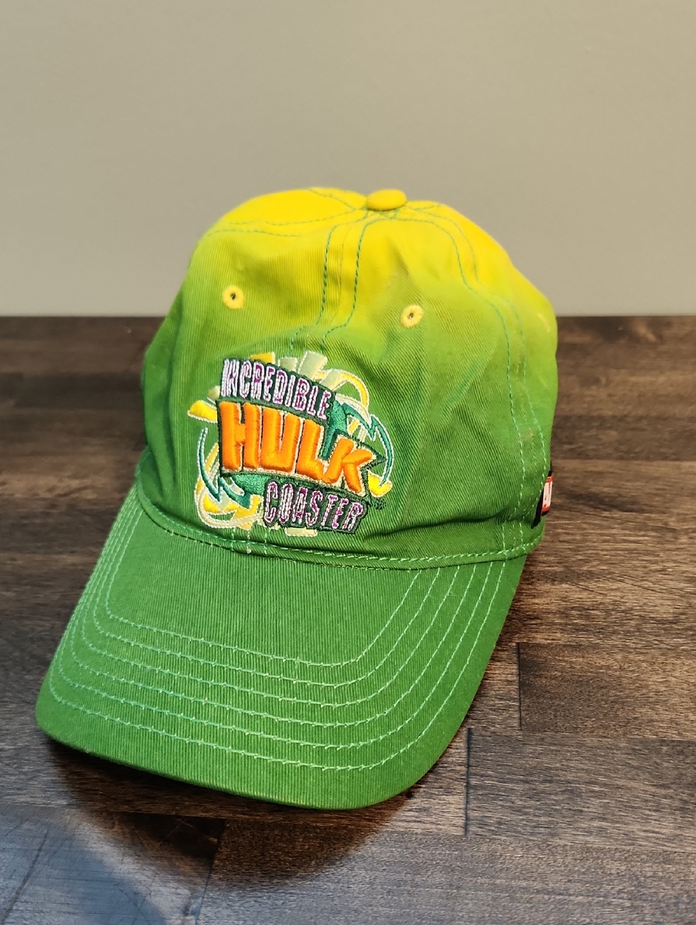 Incredible Hulk Coaster Hat Universal Studios Islands Of Adventure